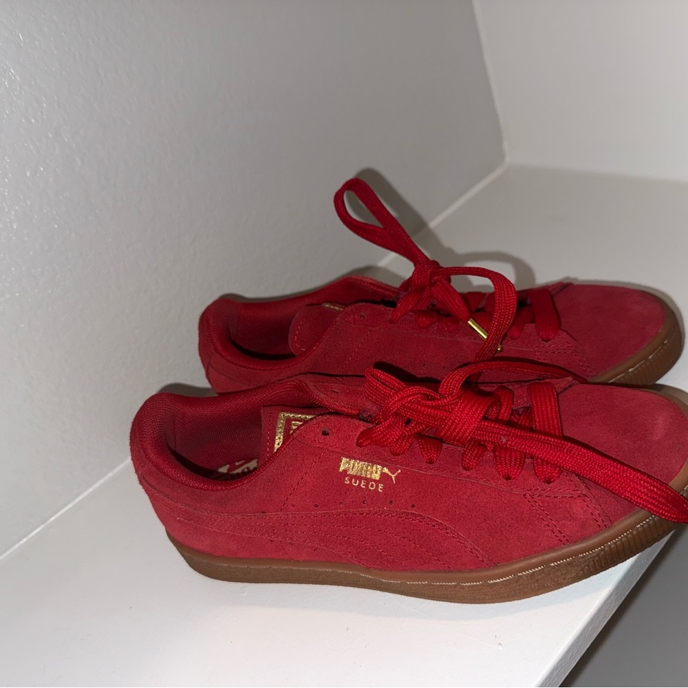 PUMA Suede Classic Red Sneakers